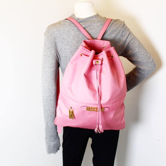 *ON SALE* Moschino #43850 Bucket Backpack main image 6